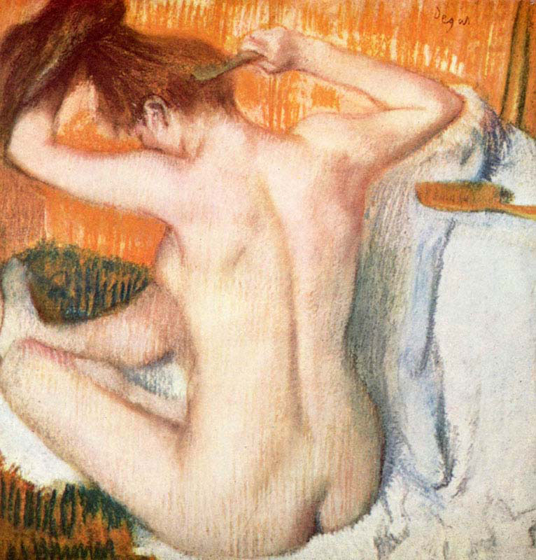Woman at Toilet